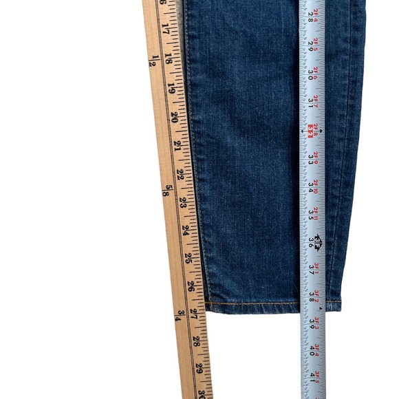 Madewell Curvy High-Rise Skinny Jeans in Moreaux Wash Women Size 28 - Picture 12 of 16